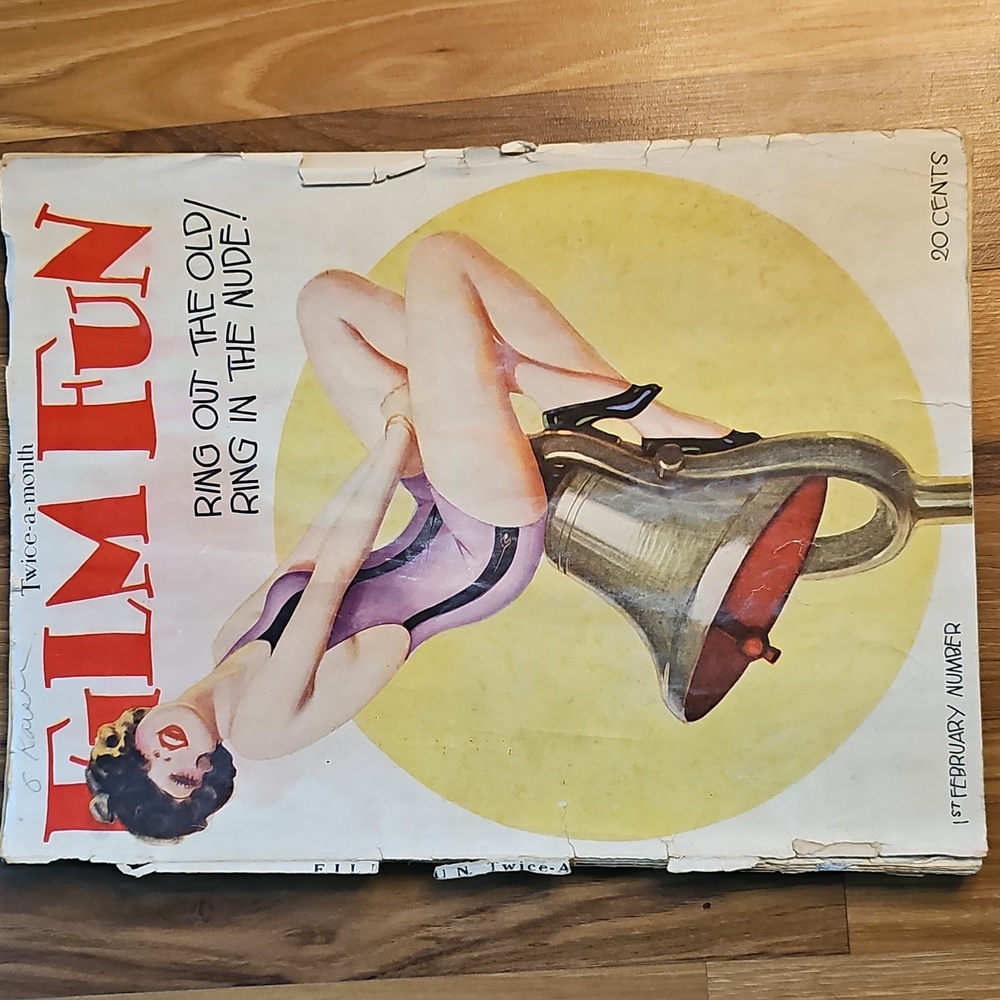 Vintage Film Fun Magazines, 1920s, Pin-Up Style Cover Art - Picture 4 of 6